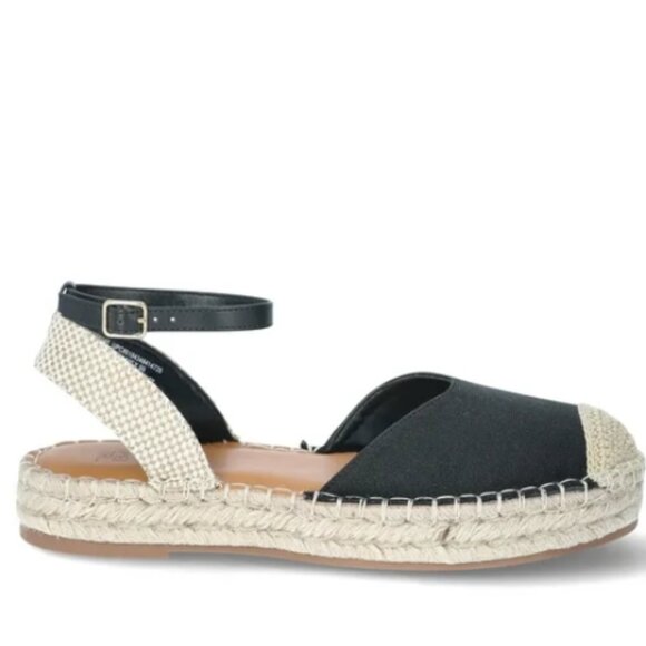 and Tru Women's Ankle Strap Espadrilles Size 9.5M - Picture 2 of 5